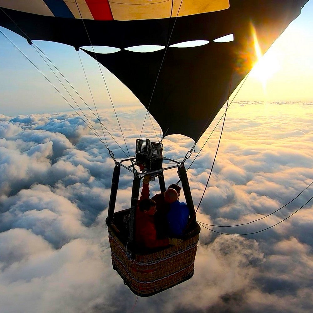 Vol en montgolfière dans une nacelle privatisée pour deux personnes