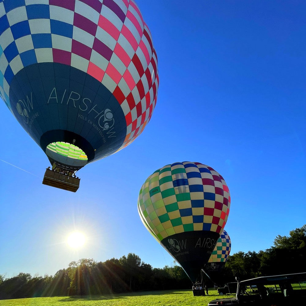 Vol en montgolfière pour un anniversaire avec Airshow