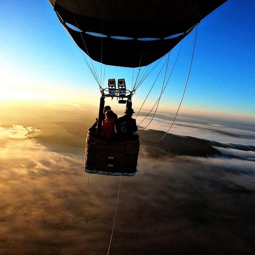 Vol en montgolfière en nacelle privatisée dans le Parc du Vexin - Pays de Bray