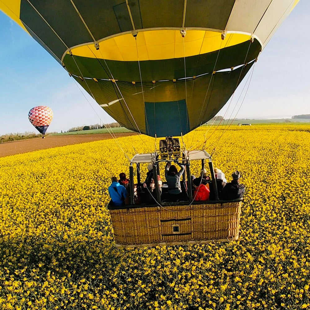 Vol en montgolfière en famille dans le Vexin