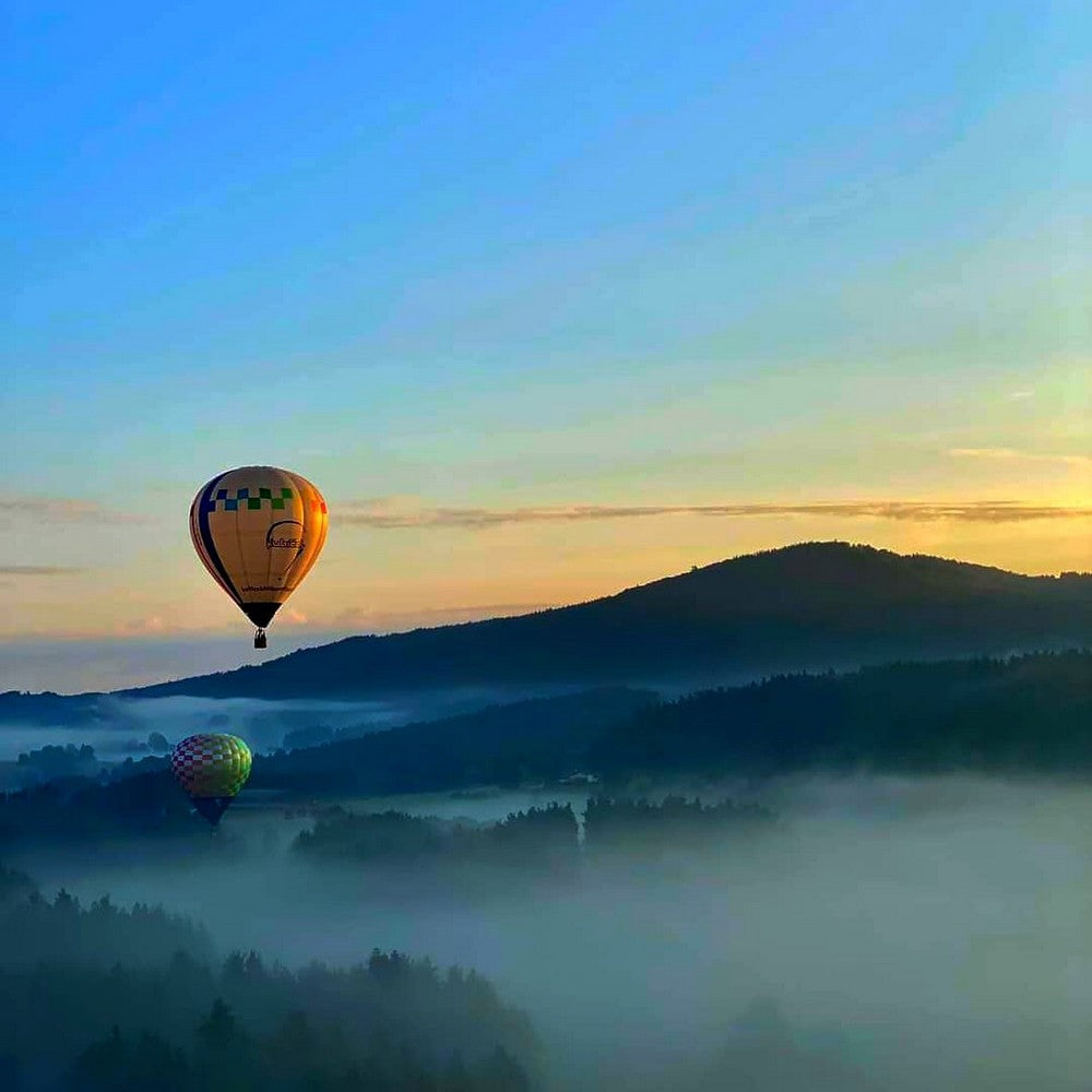Vol en montgolfière en Auvergne basse saison