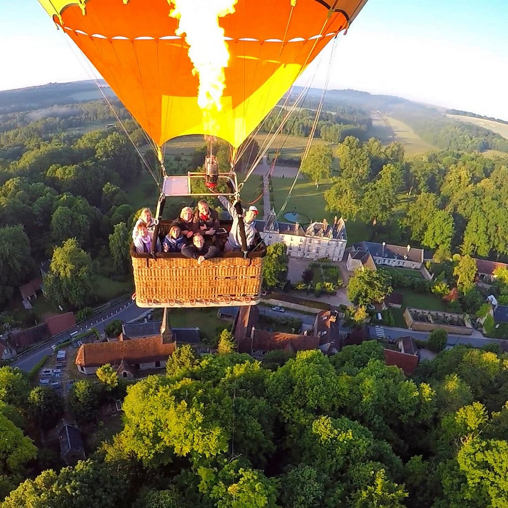 Vol en montgolfière en famille dans le Vexin en semaine - Air show