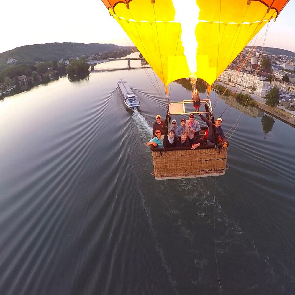 Vol en montgolfière en famille à Giverny - Air show